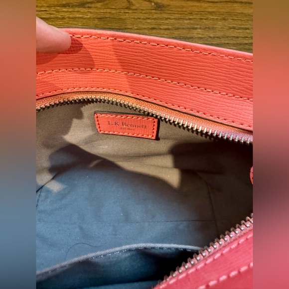 Pink LK Bennett petite shoulder bag - Picture 3 of 4